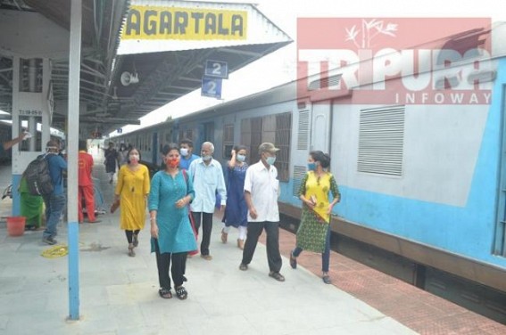 Local Train services resumed in Tripura Local Train services resumed in Tripura